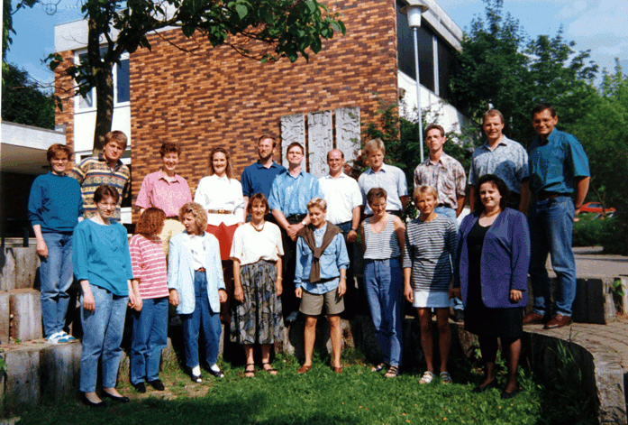 Der Chor im Sommer 1993